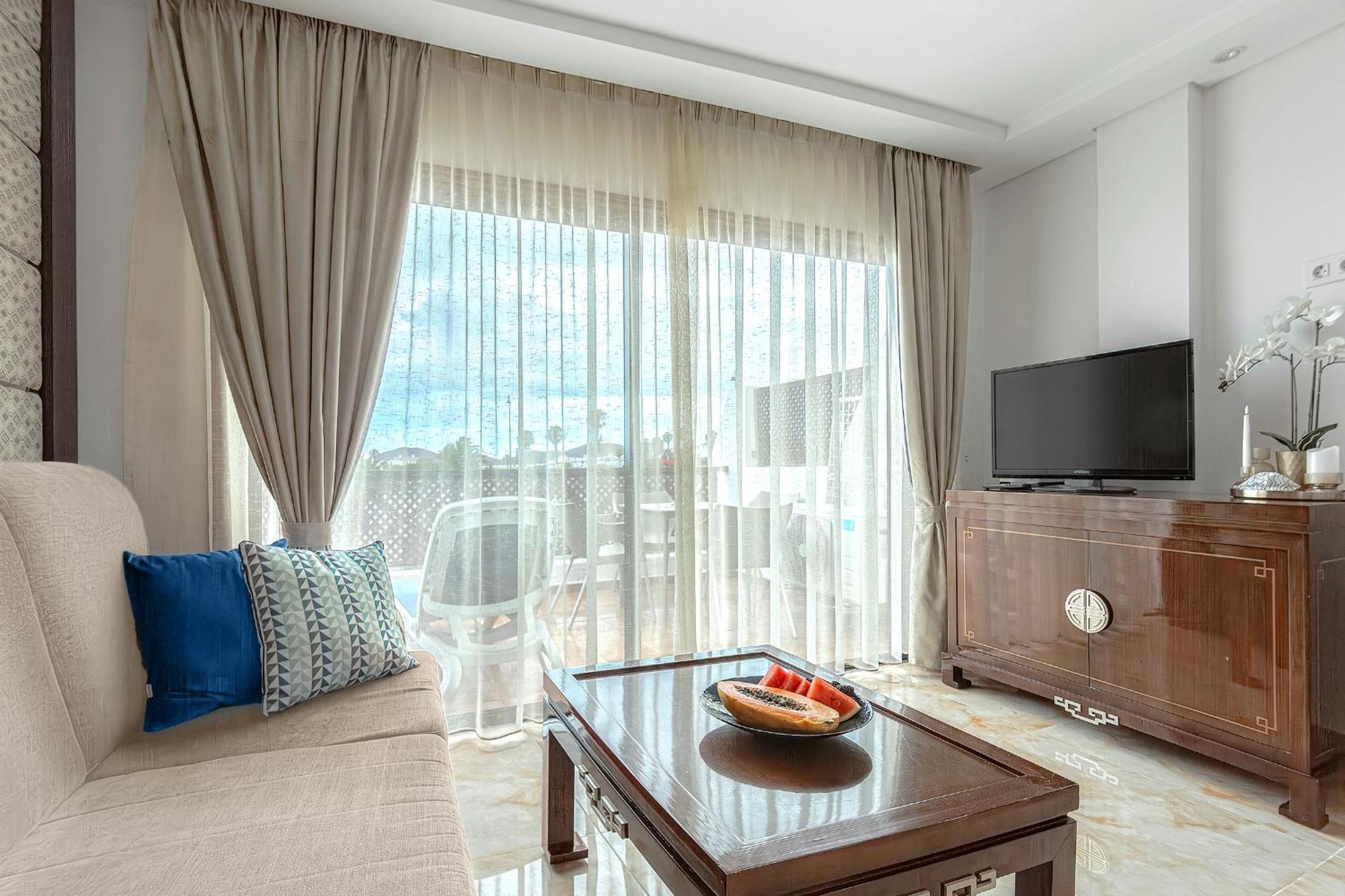 Ocean View Apartment In Albatros Golf Del Sur San Miguel de Abona Exteriér fotografie